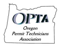 OPTA Logo Oregon Permit Technicians Association
